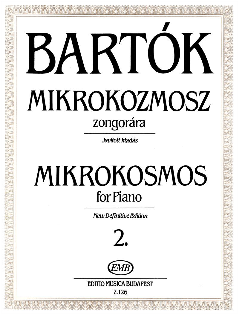Mikrokosmos for piano vol.2