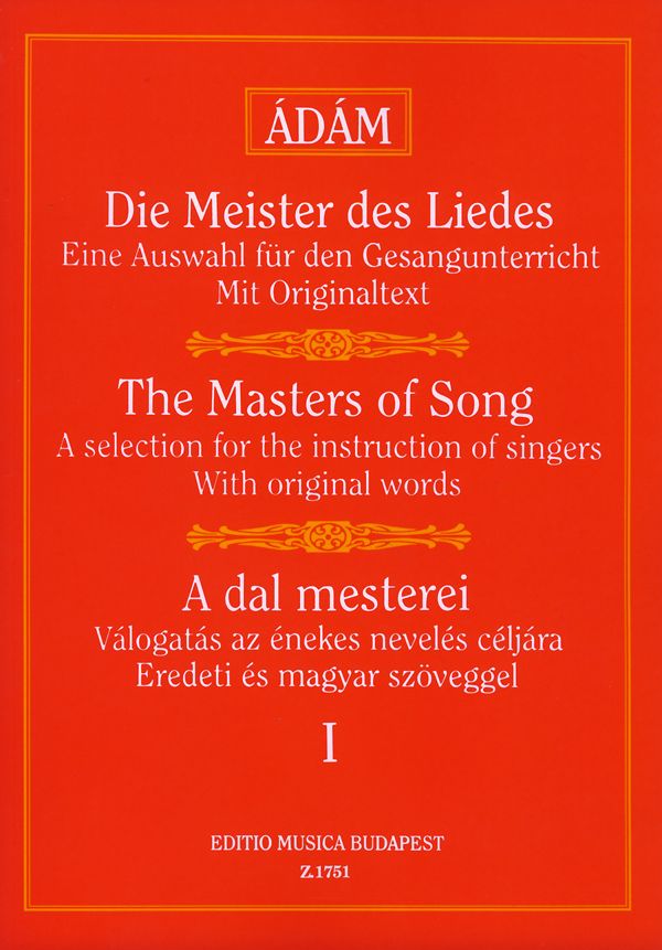 THE MASTERS OF SONG vol.1