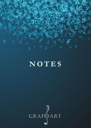 Carneţele notes format A6 – 8. Cer muzical