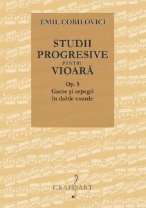 Studii progresive pentru vioară. Op. 5, Game și arpegii în duble coarde 