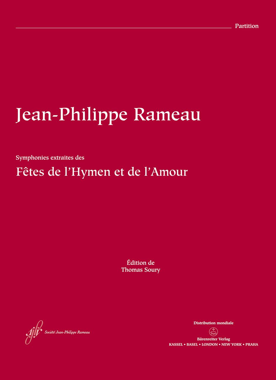 Les FÛtes de l'Hymen et de l'A • Rameau, Jean-Philippe