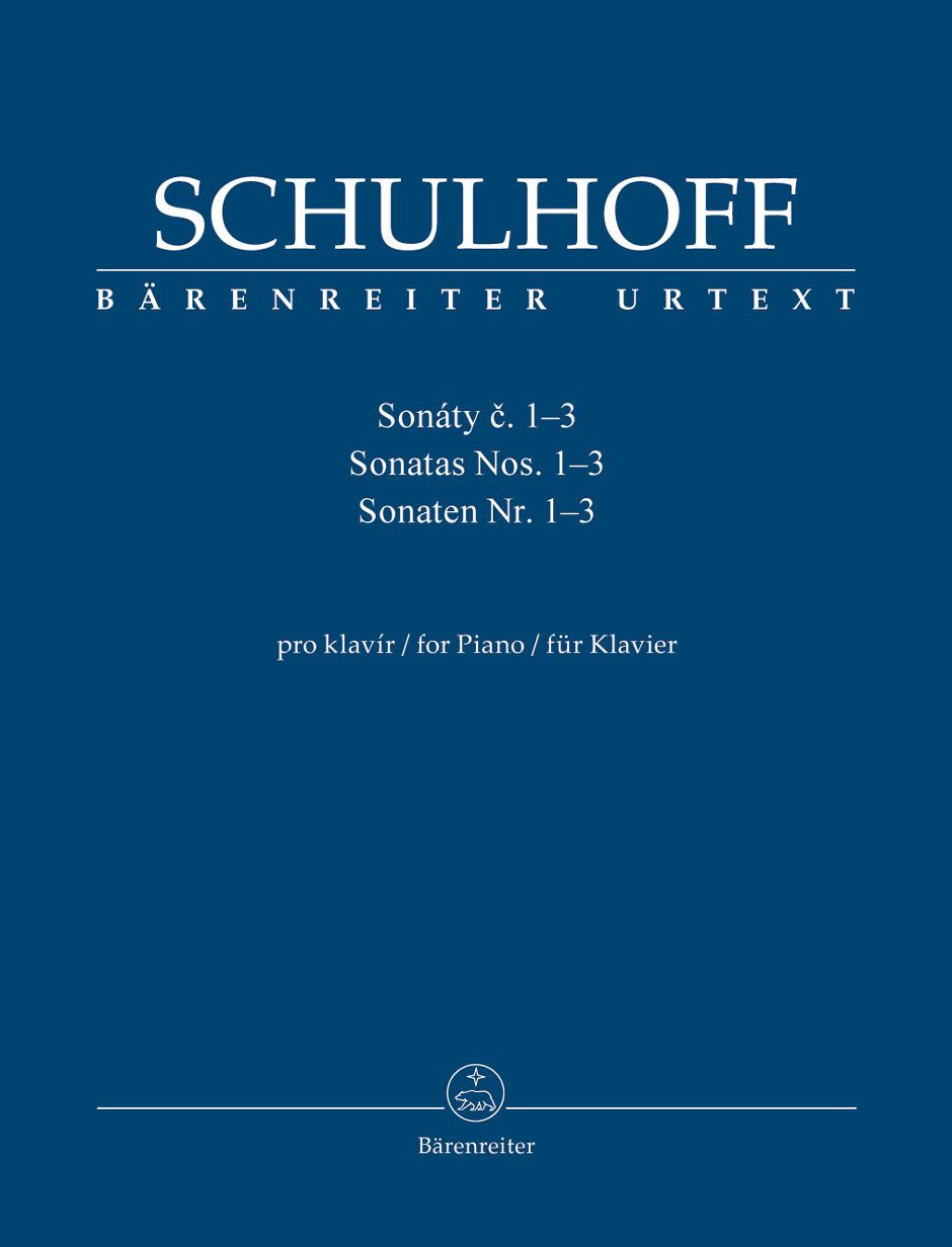 Sonatas for Piano Nr. Nos. 1-3 • Schulhoff, Erwin