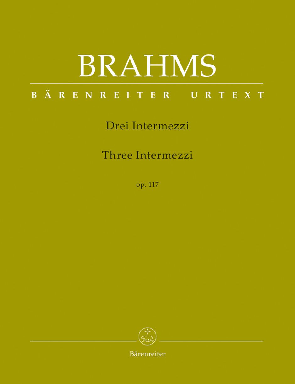 Three Intermezzi op. 117 • Brahms, Johannes