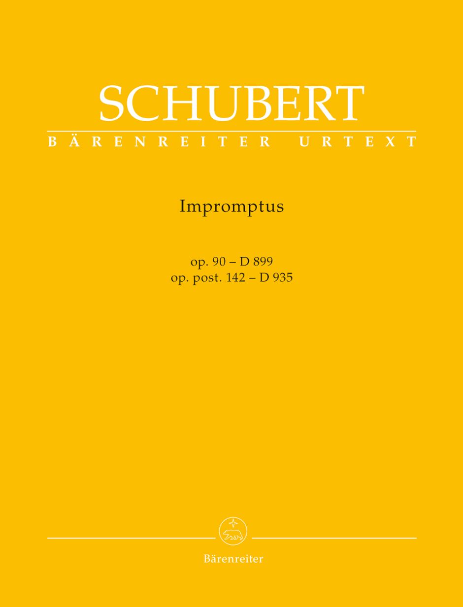 Impromptus op. 90 D 899, op. p • Schubert, Franz