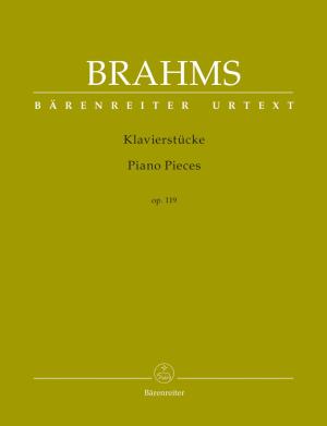 Piano Pieces op. 119 • Brahms, Johannes