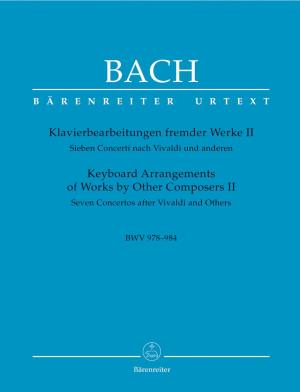 Keyboard Arrangements of Works • Bach, Johann Sebastian