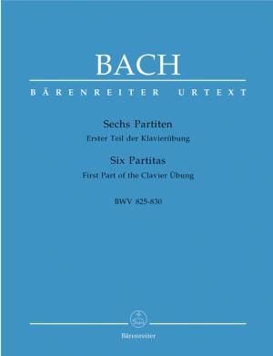 Six Partitas BWV 825-830 -Firs • Bach, Johann Sebastian