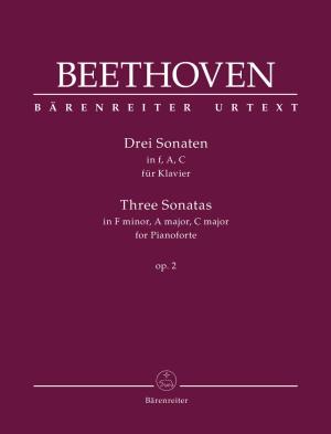 three Sonatas for Piano F mino • Beethoven, Ludwig van