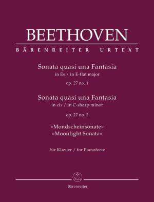 Sonata quasi una fantasie for  • Beethoven, Ludwig van