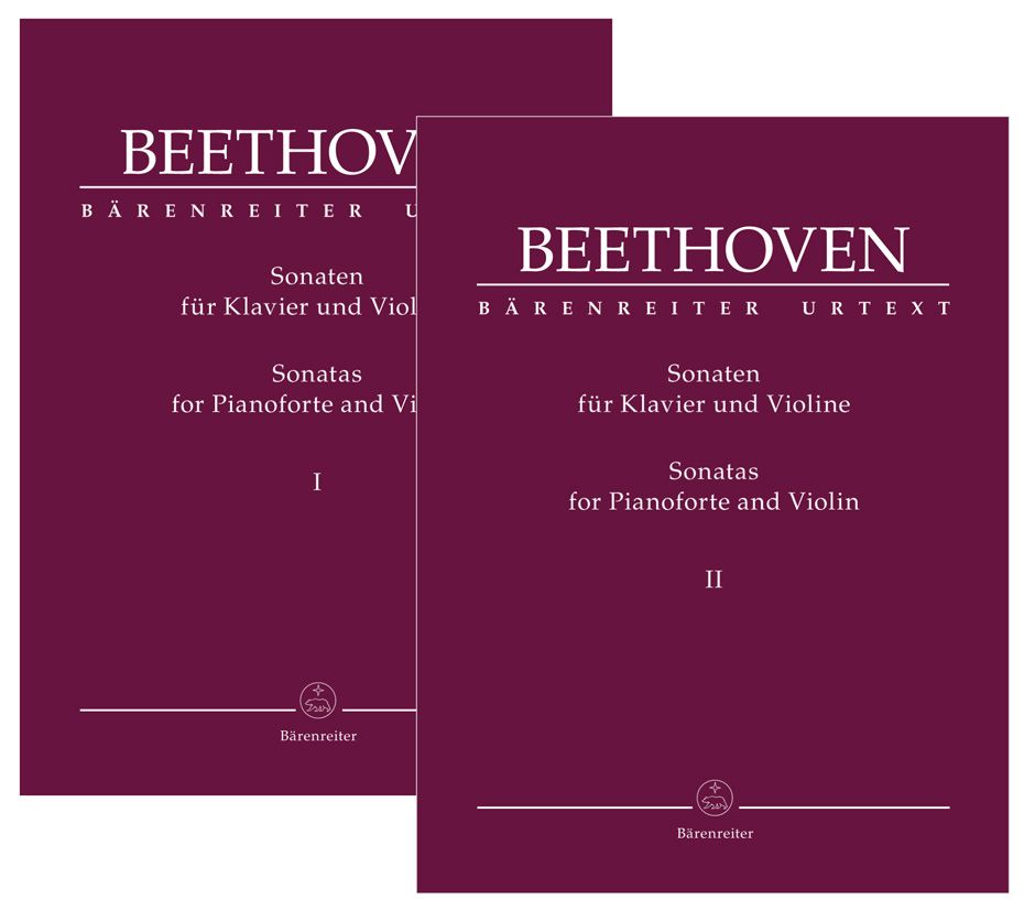 Sonatas for Pianoforte and Vio • Beethoven, Ludwig van