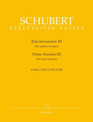 Piano Sonatas III D 894, 958,  • Schubert, Franz
