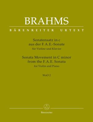 Sonata Movement from the F.A.E • Brahms, Johannes