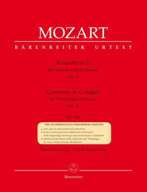 Concerto for Violin and Orchestra no. 3 in G major K. 216 • Mozart, Wolfgang Amadeus