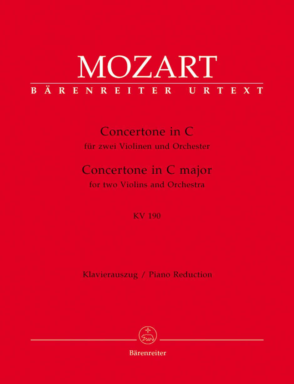 Concertone for two Violins and • Mozart, Wolfgang Amadeus