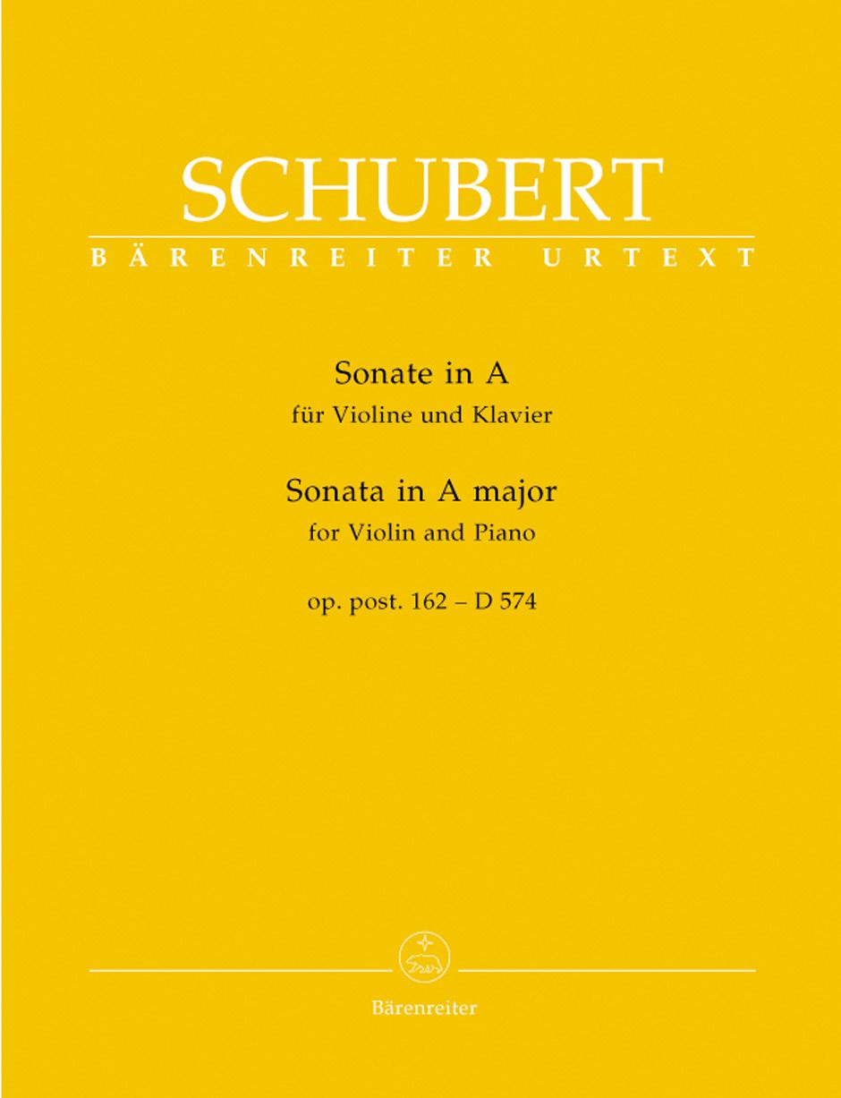 Sonata for Violin and Piano in • Schubert, Franz