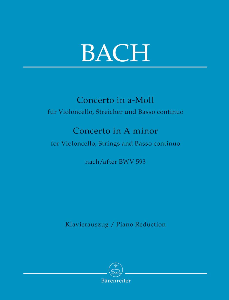Concerto for Violoncello, Stri • Bach, Johann Sebastian