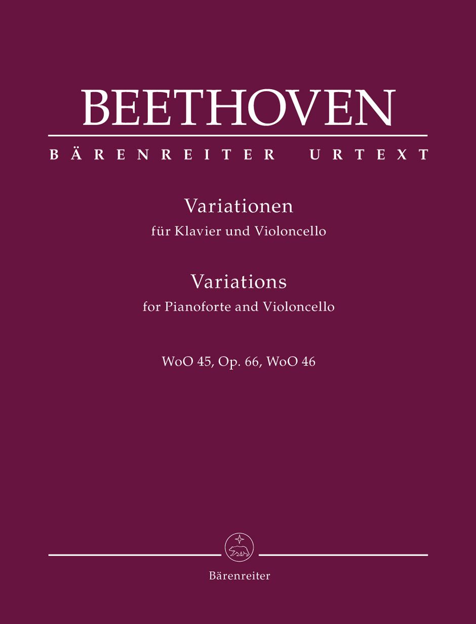 Variations for Pianoforte and  • Beethoven, Ludwig van