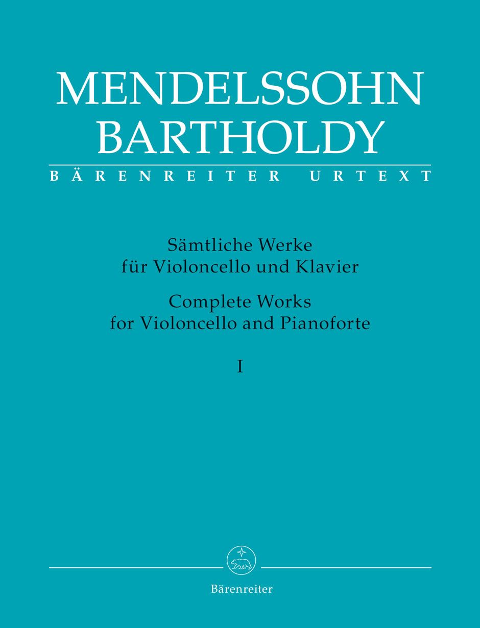 Complete Works for Violoncello • Mendelssohn Bartholdy, Felix