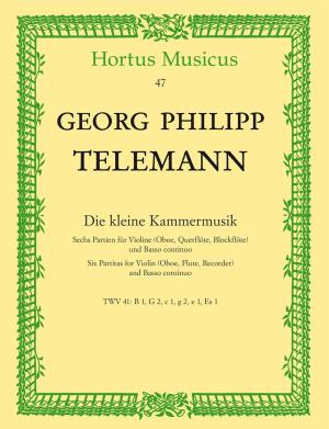 Little Chamber Music -Six Part • Telemann, Georg Philipp