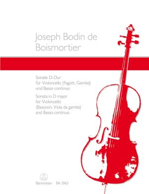 Sonata for Violoncello (Bassoo • Boismortier, Joseph Bodin de