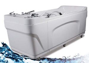 Cadă ergonomică pentru întreg corpul cu hidromasaj, masaj subacval - Aquadelicia VIII