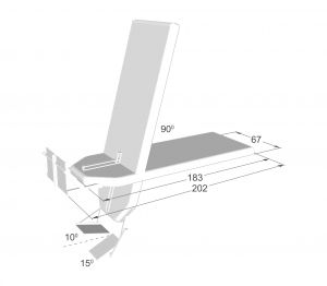 Canapea / Verticalizator Manumed Tilt, 1 secţiune, model 722, acţionare electrică 