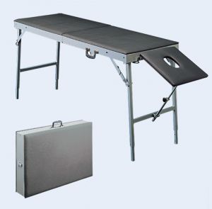 Canapea portabilă,  lăţime 56 cm, secţiunea pentru cap reglabilă pozitiv/negativ