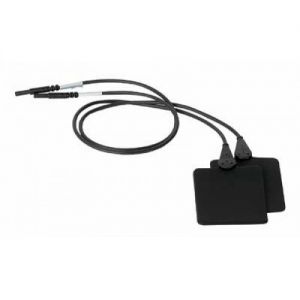 Set electrozi 4x6cm cu mufă mamă 2mm, (set/2buc)