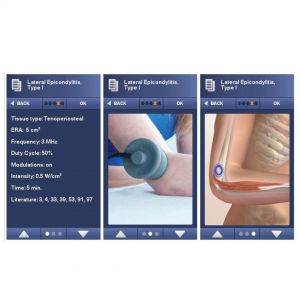 Sonopuls 190II - Aparat terapie ultrasunet, portabil, cu cap de tratament ultrasonic de 5cm2 şi 1&3Mhz
