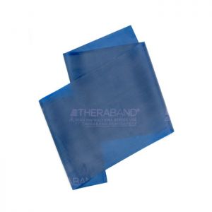 Bandă elastică - metru Albastru / extra greu Theraband