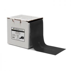 Bandă elastică fără latex - Negru/ Special - metru TheraBand