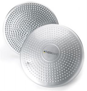 Disc pentru stabilitate, şezut activ TheraBand /Avansat pentru sportivi, argintiu