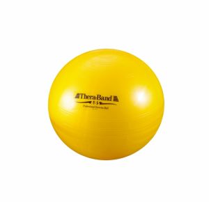 Minge gimnastică ABS TheraBand, 45 cm - galben