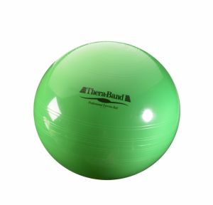 Minge gimnastică standard TheraBand, 65 cm - verde