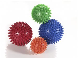 Minge masaj TheraBand, 10 cm - Albastru/Ferm