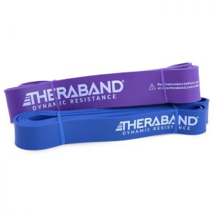 Set benzi elastice tip curea TheraBand pentru sportivi (greu, extra)