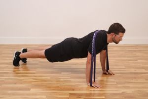 Set benzi elastice tip curea TheraBand pentru sportivi (uşor, mediu, greu, extra)