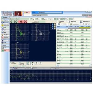 Spirometru computerizat cu flowmetru Piston