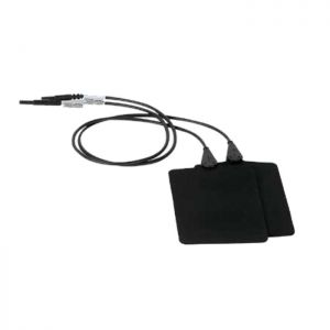 Electrozi 8x12cm cu mufă mamă 2mm (set/2buc)