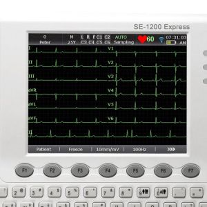 SE1200 Express (Multi color/Touch) - Electrocardiograf portabil cu 12 canale