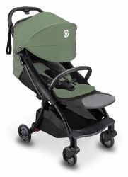 Carucior copii Globber STROLL LITE ultra usor compact mecanism pliere cu o singura mana spatar ajustabil culoare khaki(3)