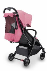 Carucior copii Globber STROLL LITE ultra usor compact mecanism pliere cu o singura mana spatar ajustabil culoare roz(6)