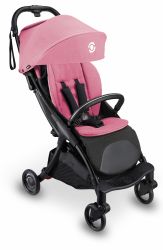 Carucior copii Globber STROLL LITE ultra usor compact mecanism pliere cu o singura mana spatar ajustabil culoare roz(5)