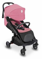 Carucior copii Globber STROLL LITE ultra usor compact mecanism pliere cu o singura mana spatar ajustabil culoare roz(4)