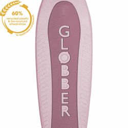 Trotineta Globber JUNIOR PLIABILA ECOLOGICA ghidon ajustabil pe 3 nivele roti cu lumini LED rulmenti ABEC 9 culoare roz pal(2)