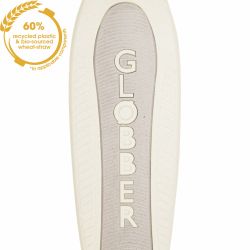 Trotineta Globber pentru copii ecologica pliabila cu lumini culoare crem(10)