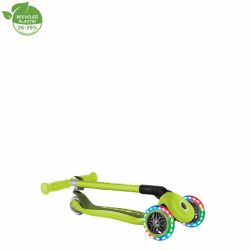 Trotineta Globber PRIMO pliabila cu lumini ghidon ajustabil 3 nivele rulmenti ABEC 5 culoare verde(4)