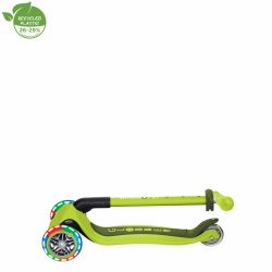 Trotineta Globber PRIMO pliabila cu lumini ghidon ajustabil 3 nivele rulmenti ABEC 5 culoare verde(9)
