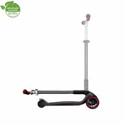 Trotineta Globber MASTER PRIME pliabila ghidon ajustabil pe 5 nivele roti PU late rulmenti ABEC 5 culoare rosu(10)