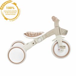 Tricicleta Globber 3 in 1 pentru copii ecologica bara de impins si ghidaj pentru parinti scaun ajustabil functie free wheel si cosulet transport(12)